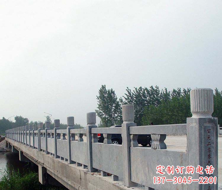 达州中领雕塑-仿古石栏板景观石雕