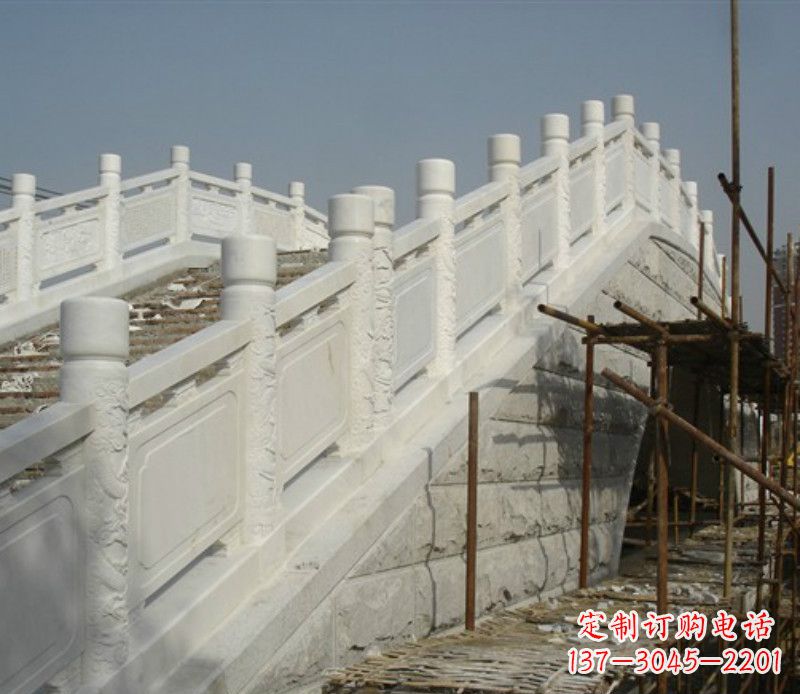 达州公园汉白玉栏板景观石雕