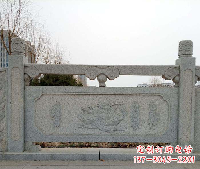 达州公园户外栏板石雕