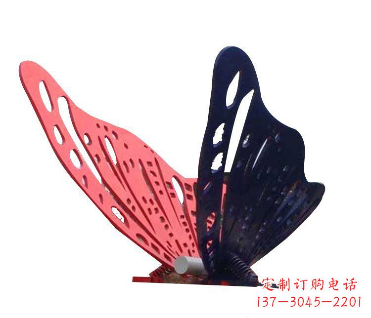 达州精致纯粹，不锈钢蝴蝶雕塑