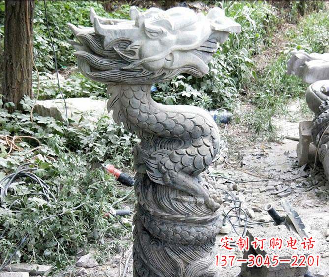达州精美古典生肖大理石雕塑
