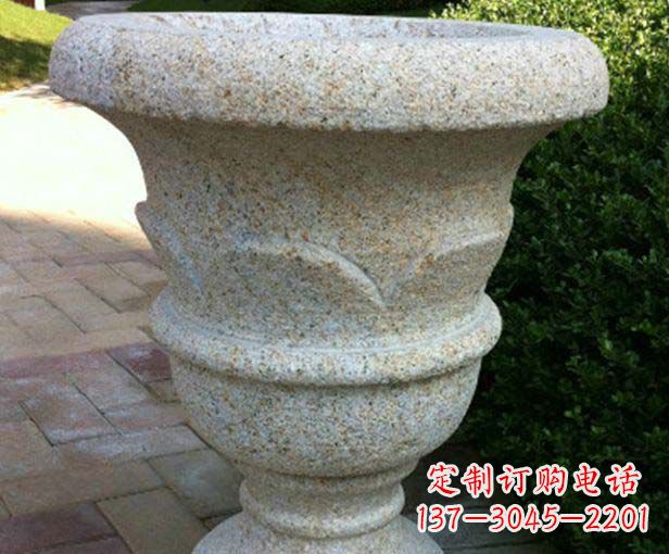 达州大理石花盆石雕,为您的景观添色彩