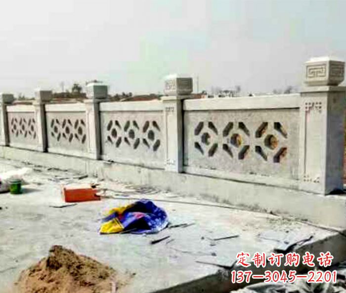 达州公园大理石栏板石雕