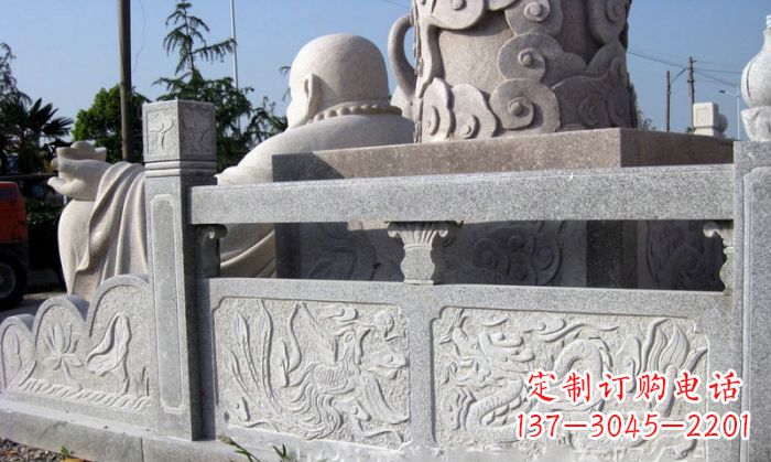 达州公园景观大理石栏板石雕