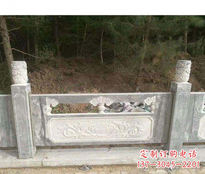 达州大理石栏板石雕艺术品