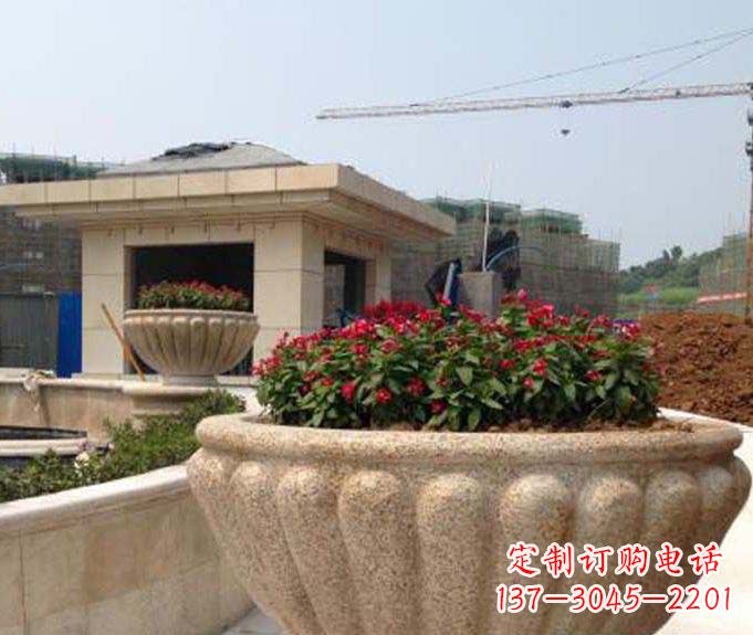 达州公园景观花盆石雕