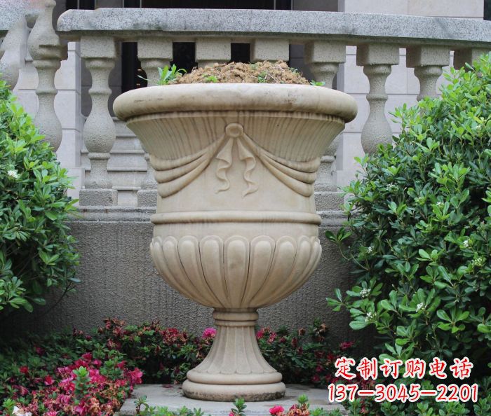 达州欧式风格花盆雕塑