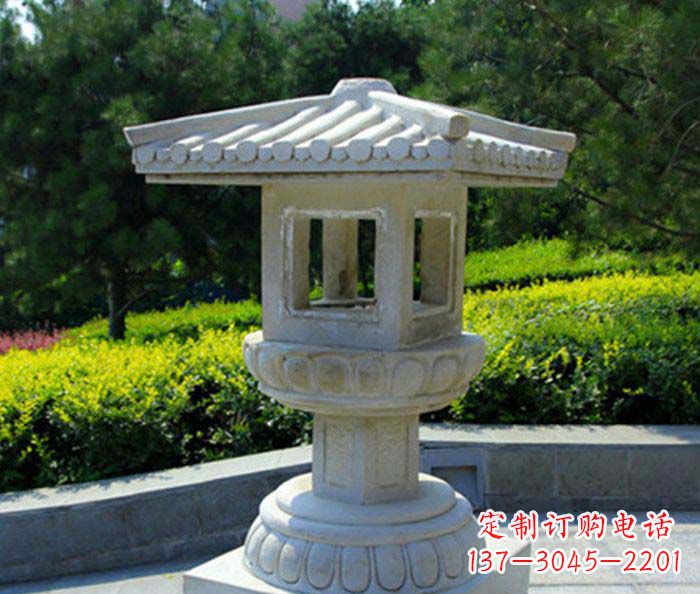 达州公园景观小型石灯雕塑