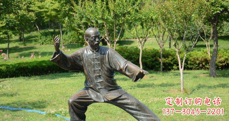 达州老人雕塑铜像,展示宁静内涵