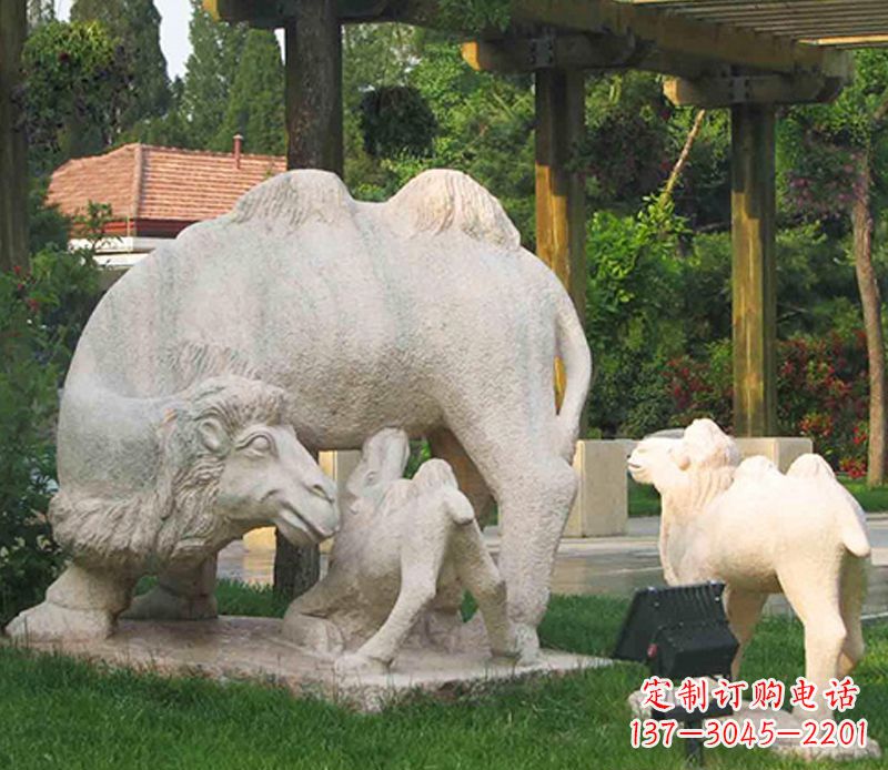 达州高端定制工艺骆驼雕塑
