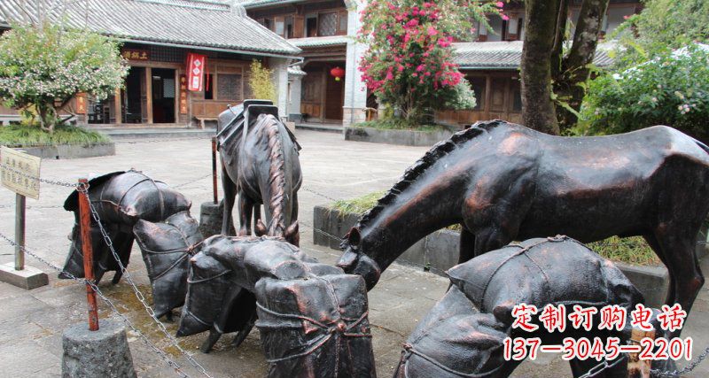 达州中领雕塑定制的铜动物雕塑