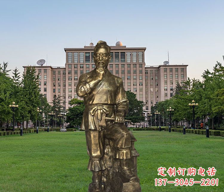 达州传承古代精湛工艺,精美细腻的鲁班雕塑