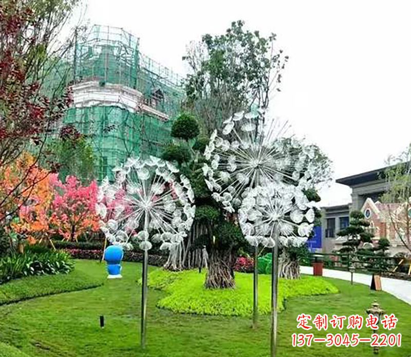 达州公园蒲公英雕塑