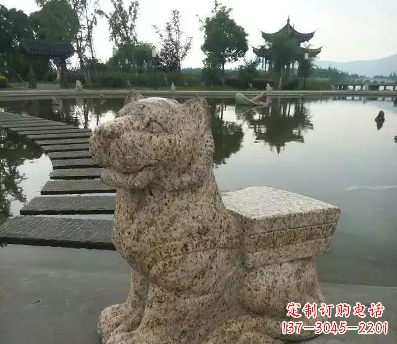 达州中领雕塑—十二生肖石虎雕塑