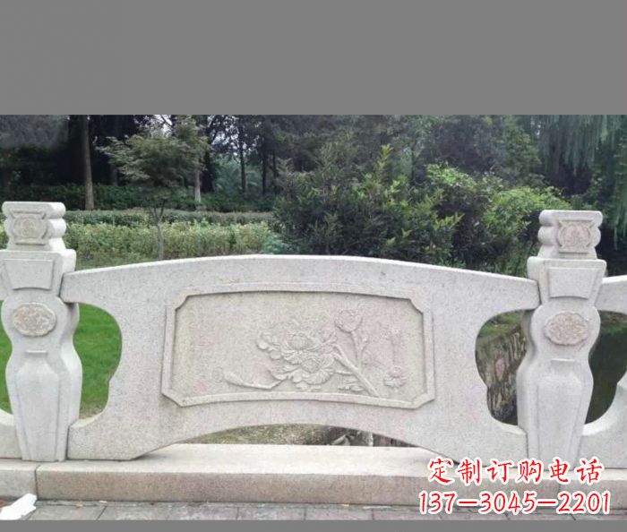 达州公园石栏板大理石雕塑 (3)