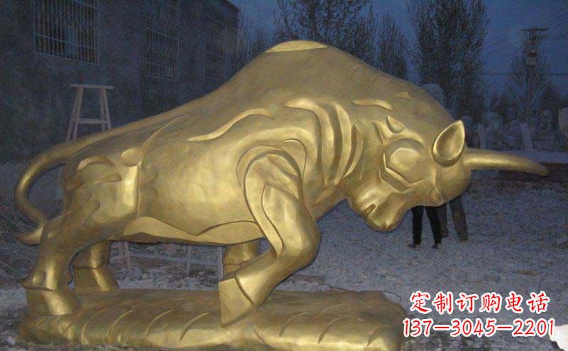 达州拓荒牛铜雕—瑰丽壮观的动物雕塑