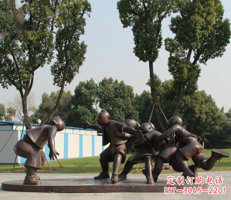 达州老鹰铜雕塑