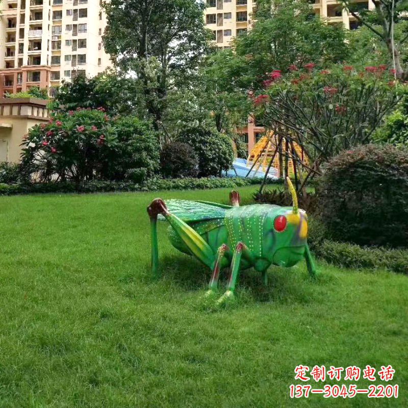 达州亚克力蝗虫雕塑