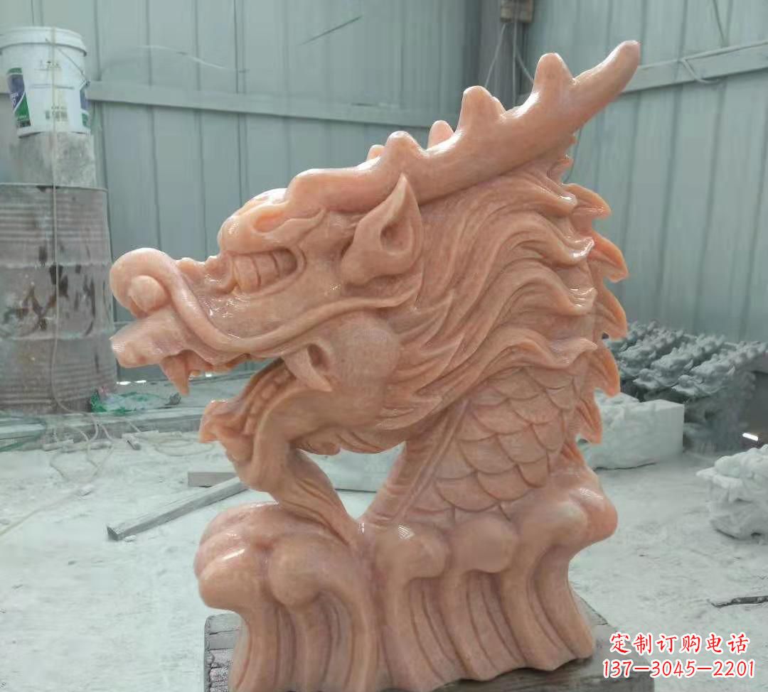 达州具有传统工艺特色的公园喷泉龙头石雕