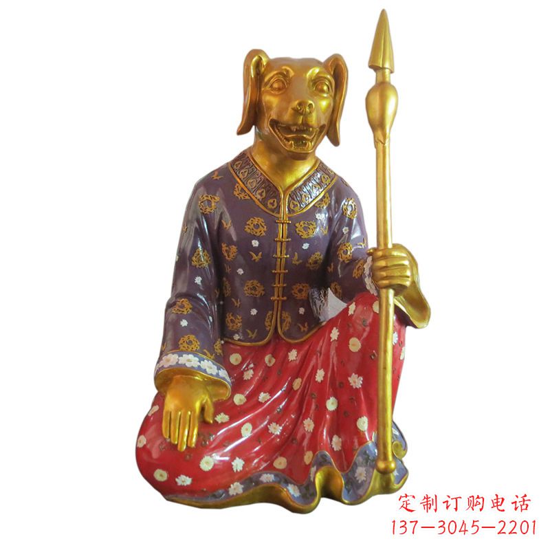 达州高端可爱的玻璃钢生肖雕塑
