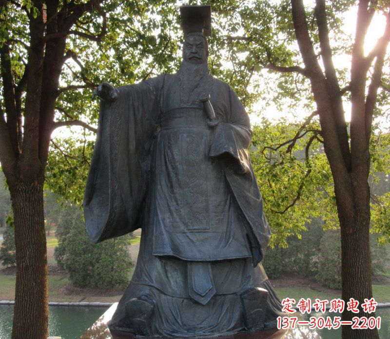 达州精美刘邦铜雕,历史悠久,每一块都是绝世精品!