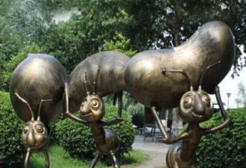 达州雕刻精灵——蚂蚁铜雕