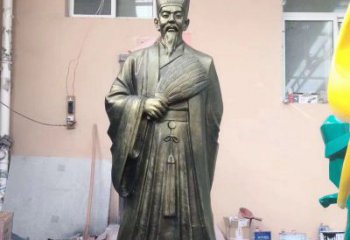 达州中领雕塑经典传承，诸葛亮铜雕！