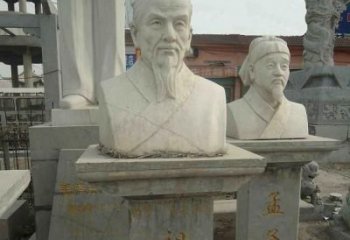 达州高级定制古代名人祖冲之头像雕塑