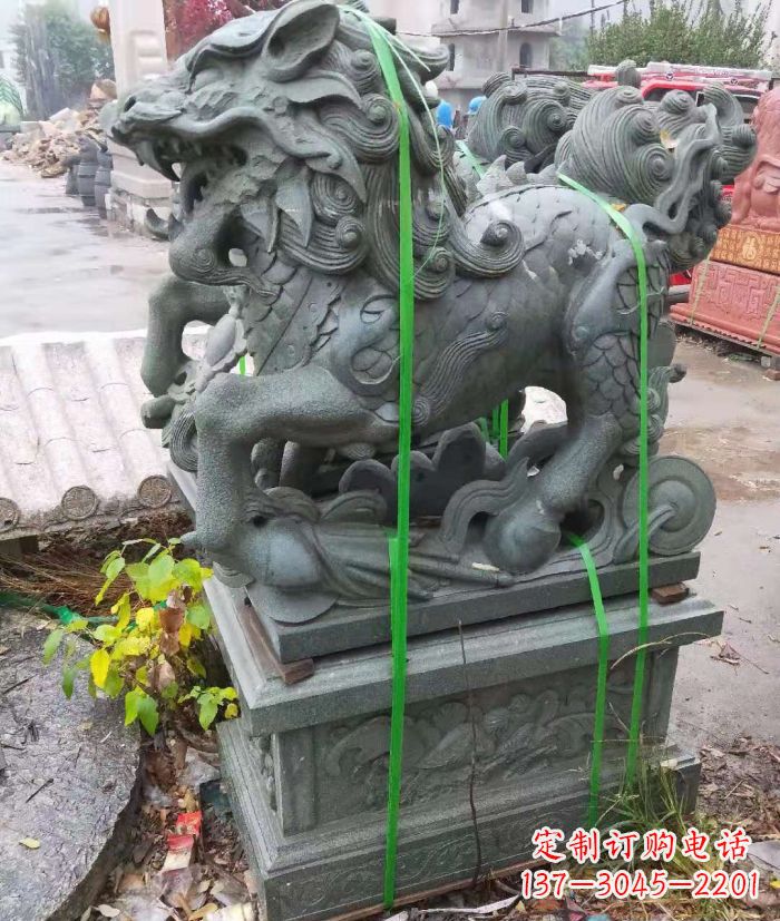 达州麒麟之美——灵动古典古朴的古代神兽石雕
