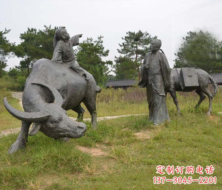 达州杜牧精品铜雕雕塑