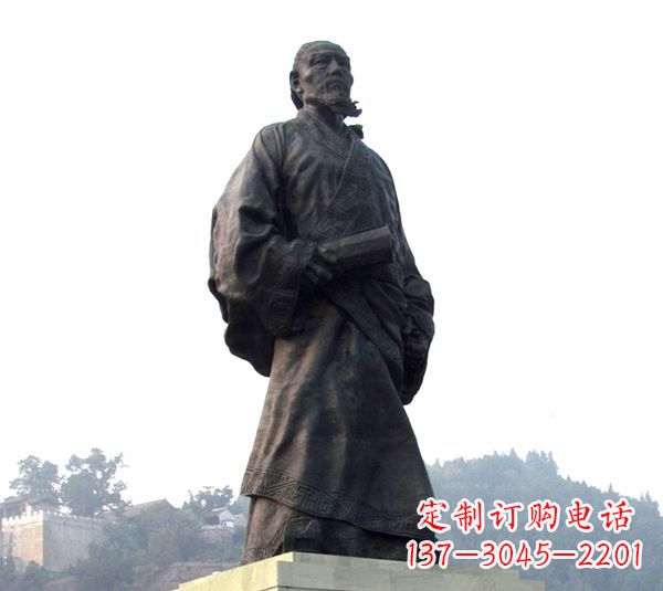 达州中领雕塑司马迁雕像,正宗传承古代文化