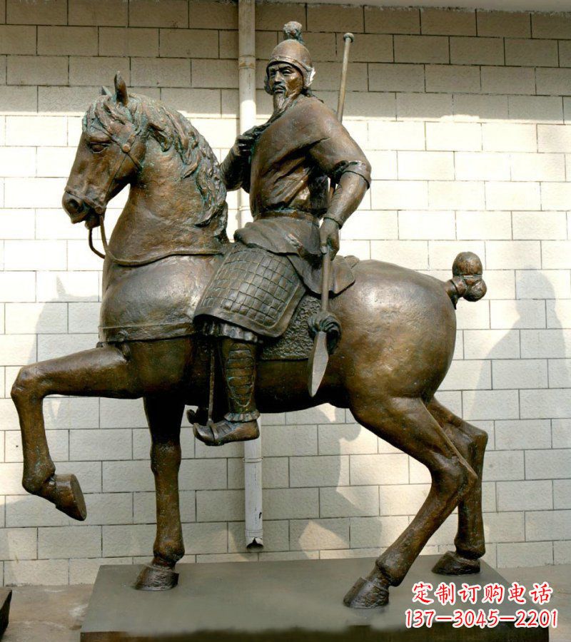 达州古罗马战士公园景观铜雕
