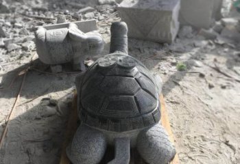 达州精致定制：古代石雕乌龟