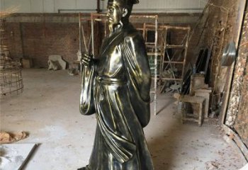 达州千古经典——代表古代艺术审美的王羲之雕塑