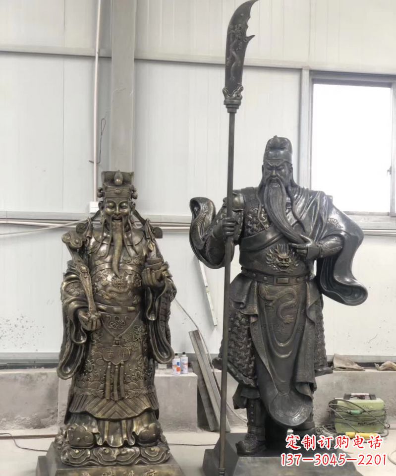 达州海量关公雕塑把财神收入囊中!