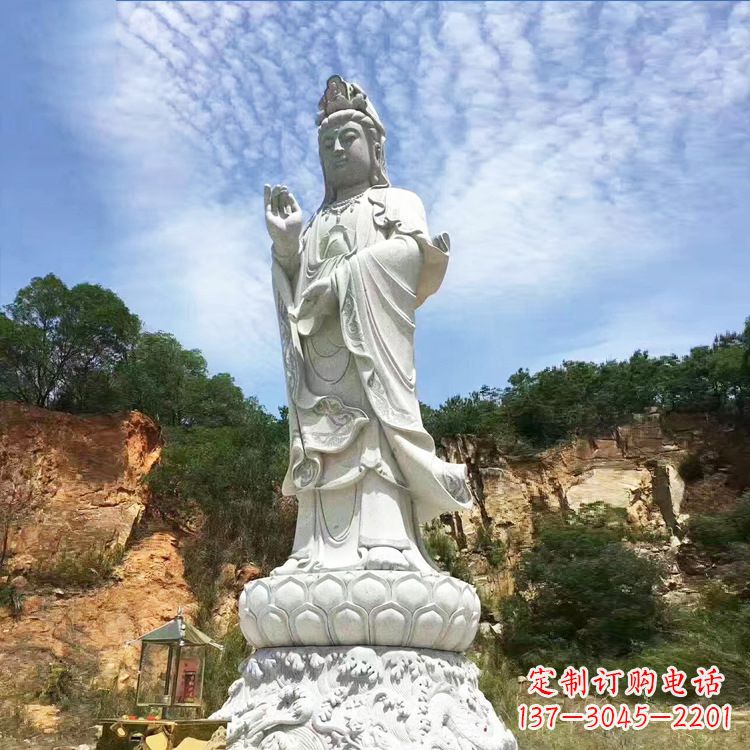 达州观音菩萨大型景观雕塑
