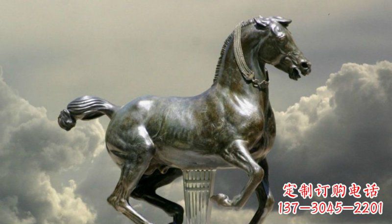 达州广场奔马景观铜雕