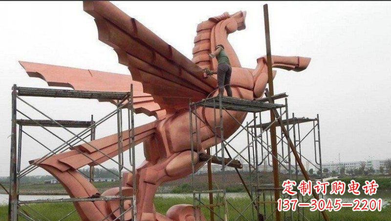达州飞马铜雕:完美艺术品