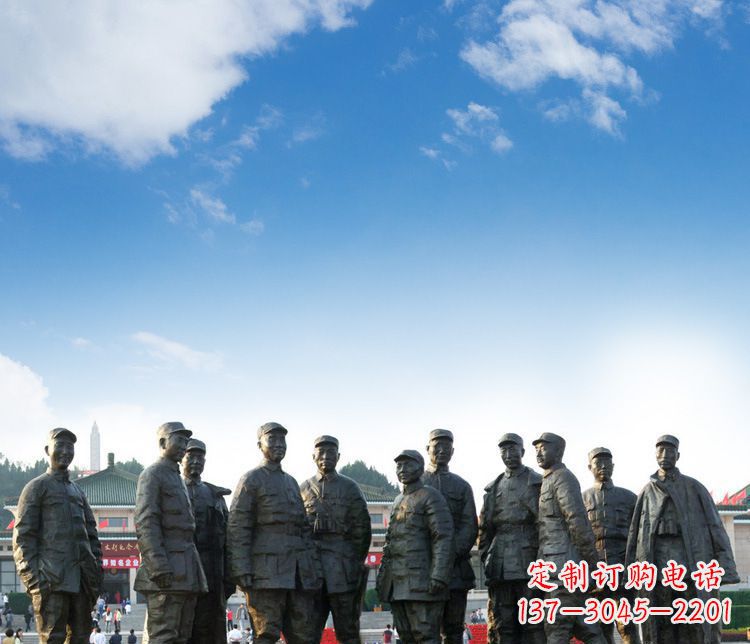 达州传承红军英雄,让时光永流传的红军人物石雕