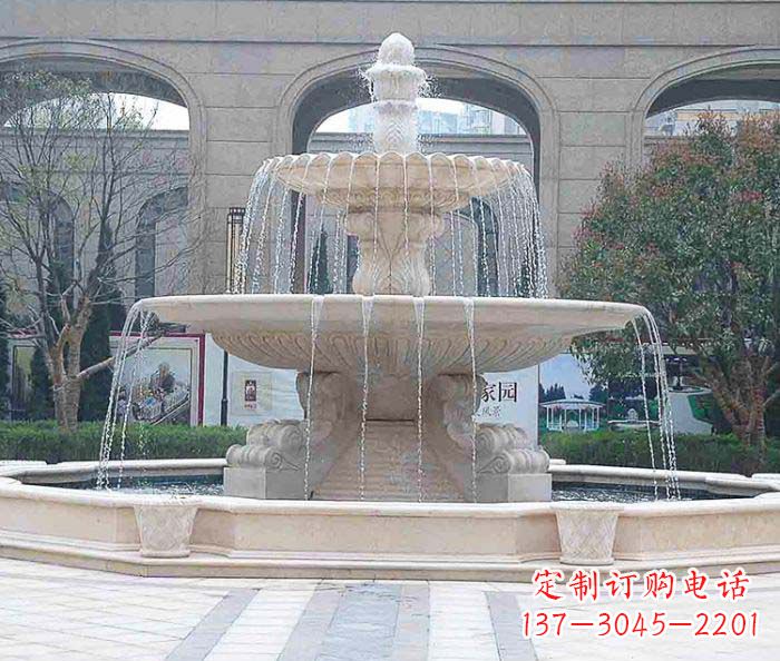 达州为广场添彩的喷泉大型石雕