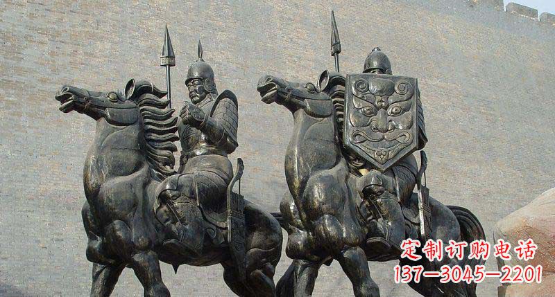 达州中领雕塑推出的将军铜雕以古代将军的形象为…