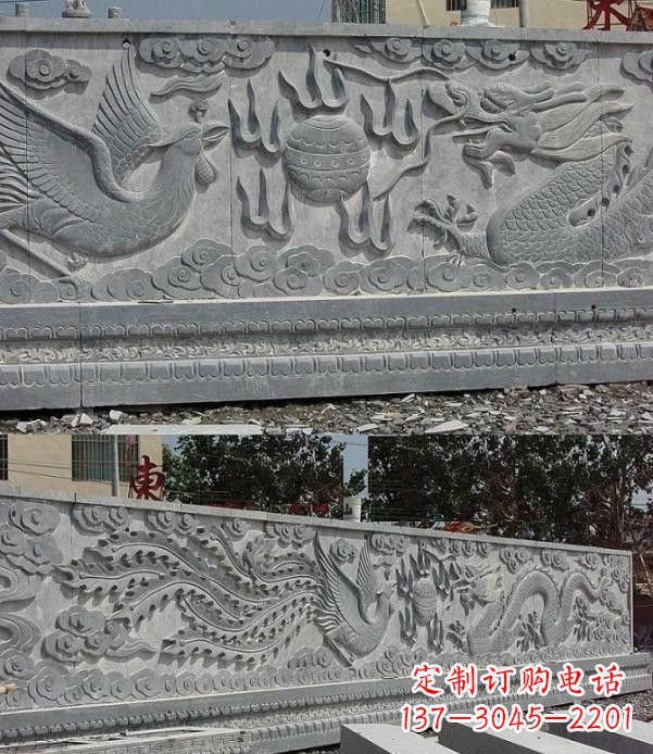 达州精美石浮雕影壁雕塑