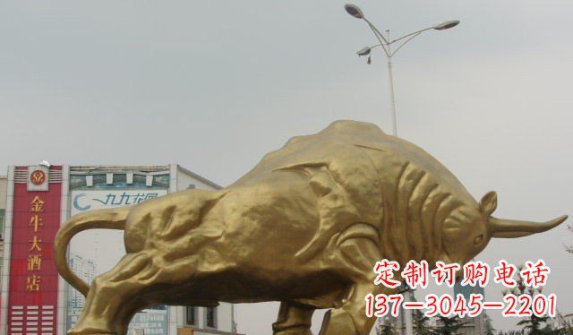 达州拓荒牛铜雕塑-充满历史气息的精美雕塑