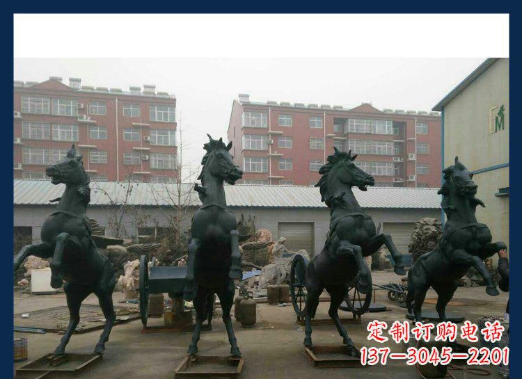 达州中领雕塑推出的优雅动物铜雕飞马,以其出色…