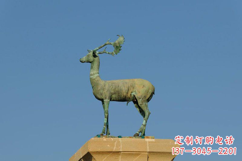 达州中领雕塑鹿雕塑生动逼真