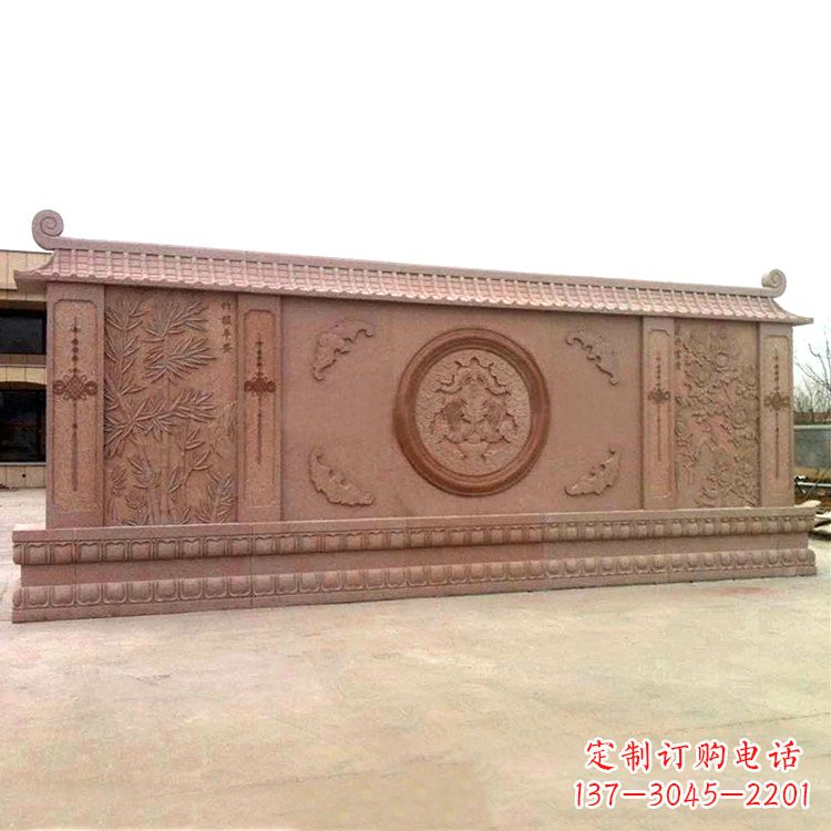 达州定制影壁石雕,让你的空间拥有精美雕塑