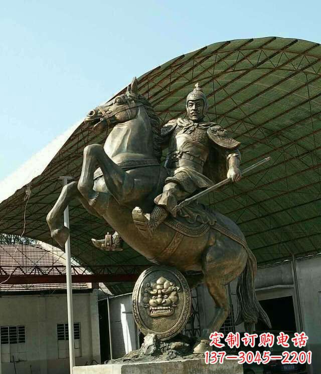 达州中领雕塑,赵子龙龙雕塑,为您臻致高级艺术品