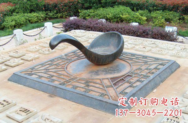 达州让公共空间饱满指引灵性的指南针雕塑