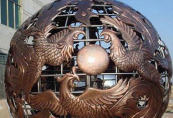 达州中领雕塑定制经典龙凤雕塑；