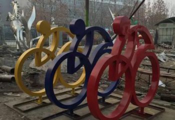 达州中领雕塑推出的自行车雕塑是一件别具一格的…